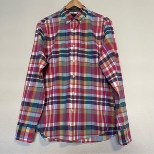 J. Crew Plaid Button Down‎ Shirt